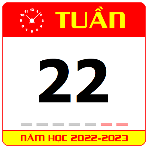 TKB Tuần 22 (từ 26/12 đến 01/01, năm học 2022-2023)